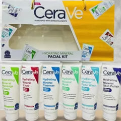CeraVe 6-in-1 Complete Skincare Kit – All-in-One Daily Skincare Set for Healthy & Glowing Skin