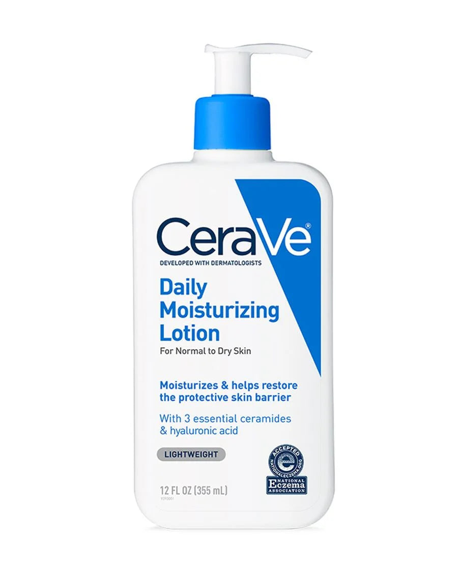 CeraVe Moisturizing Lotion – Lightweight Daily Moisturizer for Face & Body