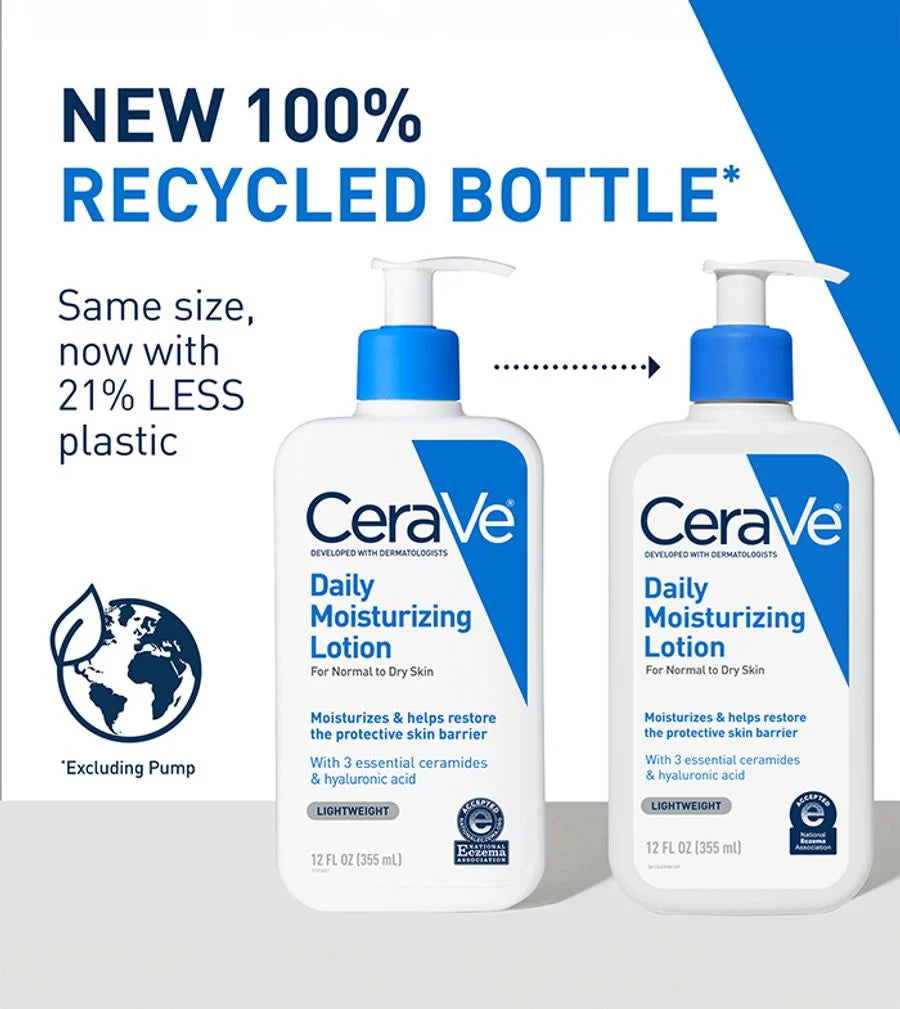 CeraVe Moisturizing Lotion – Lightweight Daily Moisturizer for Face & Body