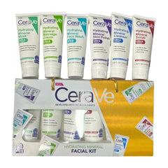 CeraVe 6-in-1 Complete Skincare Kit – All-in-One Daily Skincare Set for Healthy & Glowing Skin