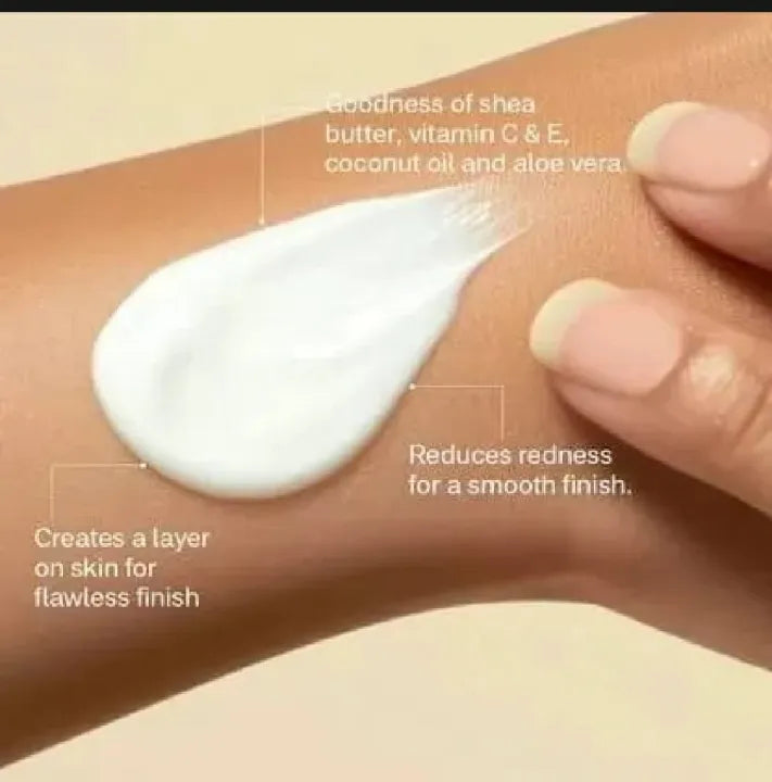 Original 100% Flicka Professional Silk Touch Milk Cream Moisturizer & Primer | Hydrating Face Cream for Smooth & Glowing Skin